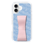 スリムプロテクションケース - STAND & RING RIBBON Sakura Pink［ Samantha Thavasa - スクリッタ - ブルー ］