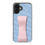 スリムプロテクションケース - STAND & RING RIBBON Sakura Pink［ Samantha Thavasa - スクリッタ - ブルー ］