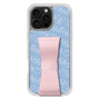 スリムプロテクションケース - STAND & RING RIBBON Sakura Pink［ Samantha Thavasa - スクリッタ - ブルー ］