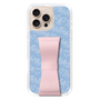 スリムプロテクションケース - STAND & RING RIBBON Sakura Pink［ Samantha Thavasa - スクリッタ - ブルー ］