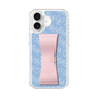 スリムプロテクションケース - STAND & RING RIBBON Sakura Pink［ Samantha Thavasa - スクリッタ - ブルー ］
