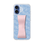 スリムプロテクションケース - STAND & RING RIBBON Sakura Pink［ Samantha Thavasa - スクリッタ - ブルー ］