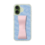 スリムプロテクションケース - STAND & RING RIBBON Sakura Pink［ Samantha Thavasa - スクリッタ - ブルー ］