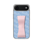 スリムプロテクションケース - STAND & RING RIBBON Sakura Pink［ Samantha Thavasa - スクリッタ - ブルー ］