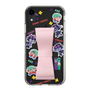 スリムプロテクションケース - STAND & RING RIBBON Sakura Pink［ キャンディーカリエス - ステッカー ］