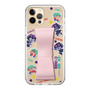 スリムプロテクションケース - STAND & RING RIBBON Sakura Pink［ キャンディーカリエス - ステッカー ］