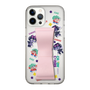 スリムプロテクションケース - STAND & RING RIBBON Sakura Pink［ キャンディーカリエス - ステッカー ］