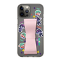スリムプロテクションケース - STAND & RING RIBBON Sakura Pink［ キャンディーカリエス - ステッカー ］