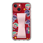 スリムプロテクションケース - STAND & RING RIBBON Sakura Pink［ キャンディーカリエス - ステッカー ］