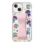 スリムプロテクションケース - STAND & RING RIBBON Sakura Pink［ キャンディーカリエス - ステッカー ］