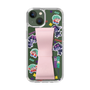 スリムプロテクションケース - STAND & RING RIBBON Sakura Pink［ キャンディーカリエス - ステッカー ］