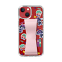 スリムプロテクションケース - STAND & RING RIBBON Sakura Pink［ キャンディーカリエス - ステッカー ］