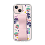 スリムプロテクションケース - STAND & RING RIBBON Sakura Pink［ キャンディーカリエス - ステッカー ］