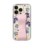 スリムプロテクションケース - STAND & RING RIBBON Sakura Pink［ キャンディーカリエス - ステッカー ］