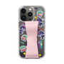 スリムプロテクションケース - STAND & RING RIBBON Sakura Pink［ キャンディーカリエス - ステッカー ］