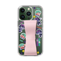 スリムプロテクションケース - STAND & RING RIBBON Sakura Pink［ キャンディーカリエス - ステッカー ］