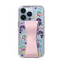スリムプロテクションケース - STAND & RING RIBBON Sakura Pink［ キャンディーカリエス - ステッカー ］