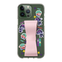 スリムプロテクションケース - STAND & RING RIBBON Sakura Pink［ キャンディーカリエス - ステッカー ］