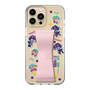 スリムプロテクションケース - STAND & RING RIBBON Sakura Pink［ キャンディーカリエス - ステッカー ］