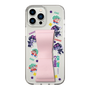 スリムプロテクションケース - STAND & RING RIBBON Sakura Pink［ キャンディーカリエス - ステッカー ］