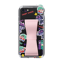 スリムプロテクションケース - STAND & RING RIBBON Sakura Pink［ キャンディーカリエス - ステッカー ］