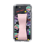 スリムプロテクションケース - STAND & RING RIBBON Sakura Pink［ キャンディーカリエス - ステッカー ］