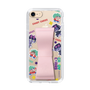 スリムプロテクションケース - STAND & RING RIBBON Sakura Pink［ キャンディーカリエス - ステッカー ］