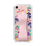 スリムプロテクションケース - STAND & RING RIBBON Sakura Pink［ キャンディーカリエス - ステッカー ］