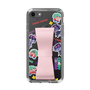スリムプロテクションケース - STAND & RING RIBBON Sakura Pink［ キャンディーカリエス - ステッカー ］
