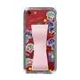 スリムプロテクションケース - STAND & RING RIBBON Sakura Pink［ キャンディーカリエス - ステッカー ］