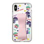 スリムプロテクションケース - STAND & RING RIBBON Sakura Pink［ キャンディーカリエス - ステッカー ］