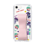 スリムプロテクションケース - STAND & RING RIBBON Sakura Pink［ キャンディーカリエス - ステッカー ］
