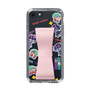 スリムプロテクションケース - STAND & RING RIBBON Sakura Pink［ キャンディーカリエス - ステッカー ］