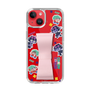 スリムプロテクションケース - STAND & RING RIBBON Sakura Pink［ キャンディーカリエス - ステッカー ］
