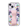 スリムプロテクションケース - STAND & RING RIBBON Sakura Pink［ キャンディーカリエス - ステッカー ］