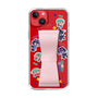 スリムプロテクションケース - STAND & RING RIBBON Sakura Pink［ キャンディーカリエス - ステッカー ］