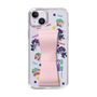 スリムプロテクションケース - STAND & RING RIBBON Sakura Pink［ キャンディーカリエス - ステッカー ］