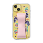 スリムプロテクションケース - STAND & RING RIBBON Sakura Pink［ キャンディーカリエス - ステッカー ］