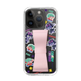 スリムプロテクションケース - STAND & RING RIBBON Sakura Pink［ キャンディーカリエス - ステッカー ］
