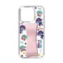 スリムプロテクションケース - STAND & RING RIBBON Sakura Pink［ キャンディーカリエス - ステッカー ］