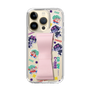 スリムプロテクションケース - STAND & RING RIBBON Sakura Pink［ キャンディーカリエス - ステッカー ］