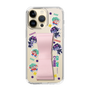 スリムプロテクションケース - STAND & RING RIBBON Sakura Pink［ キャンディーカリエス - ステッカー ］