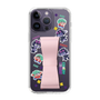 スリムプロテクションケース - STAND & RING RIBBON Sakura Pink［ キャンディーカリエス - ステッカー ］