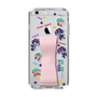 スリムプロテクションケース - STAND & RING RIBBON Sakura Pink［ キャンディーカリエス - ステッカー ］