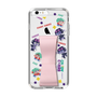 スリムプロテクションケース - STAND & RING RIBBON Sakura Pink［ キャンディーカリエス - ステッカー ］