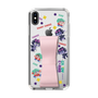 スリムプロテクションケース - STAND & RING RIBBON Sakura Pink［ キャンディーカリエス - ステッカー ］