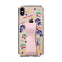 スリムプロテクションケース - STAND & RING RIBBON Sakura Pink［ キャンディーカリエス - ステッカー ］
