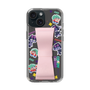 スリムプロテクションケース - STAND & RING RIBBON Sakura Pink［ キャンディーカリエス - ステッカー ］
