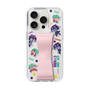 スリムプロテクションケース - STAND & RING RIBBON Sakura Pink［ キャンディーカリエス - ステッカー ］