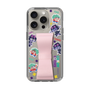 スリムプロテクションケース - STAND & RING RIBBON Sakura Pink［ キャンディーカリエス - ステッカー ］